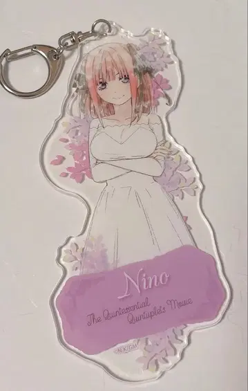 나카노 니노 5등분의 신부 아크릴 키링