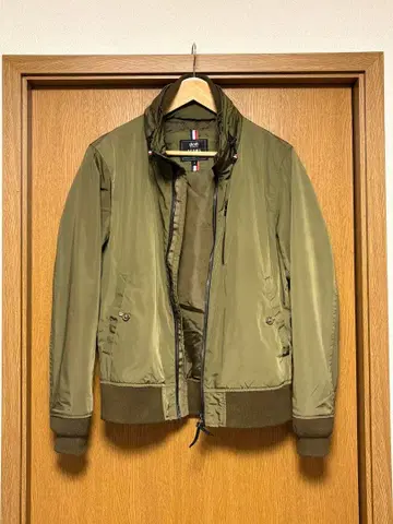 BEAMS 자켓 블루종 카키