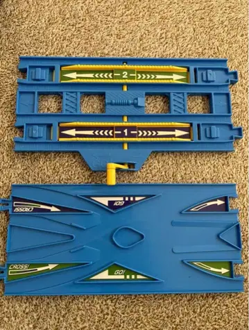 프라레일 자동 크로스 레일 더블 스톱 레일