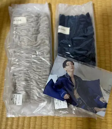 446 헤어밴드 베이지 네이비 세트