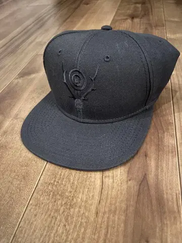 South2 West8 블랙 자수 로고 야구 모자