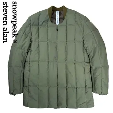 스노우피크 x 스티븐 알란 다운 자켓 집업