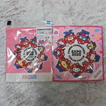 산리오 미야쿠미야쿠 콜라보 미니 타월 복조리 세트