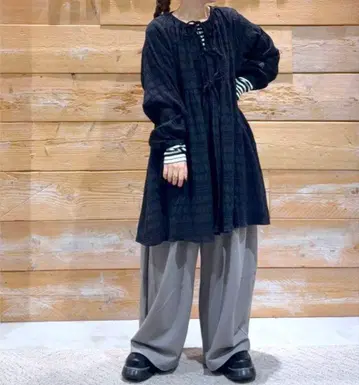 니코앤드 몰 개더 튜닉 원피스