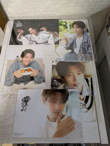 스즈키 히데노부 달력 2026 이벤트 특전 5매 세트