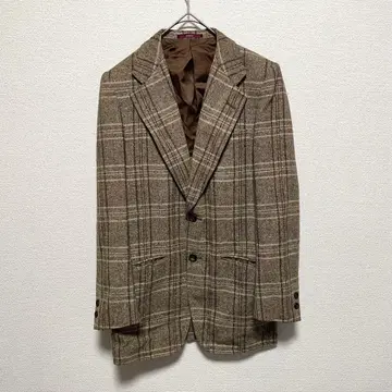 D'URBAN x PIATTELLI 울 테일러드 자켓 브라운