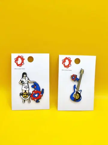 만박 미야쿠미야쿠 하드 록 카페 오사카 핀 배지 세트