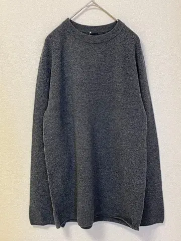 새상품 CHESS 롱 슬리브 니트 스픽 앤 스팬 그레이