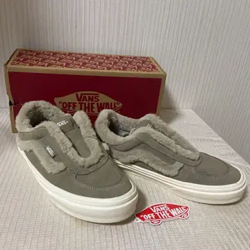 VANS 슬립온 그레이 복슬복슬