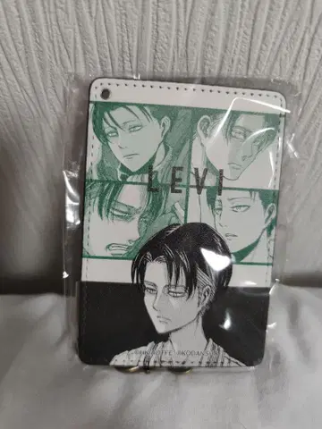 진격의 거인 리바이 시계 부품 분할 패스 케이스 진격의 거인전