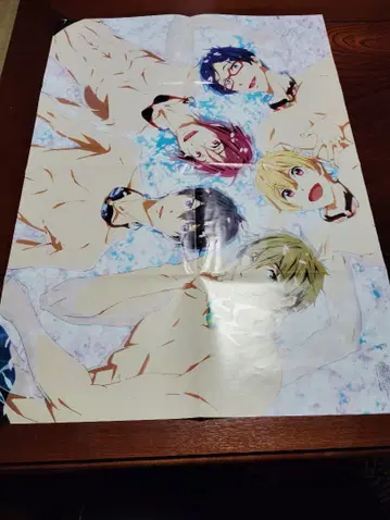 Free! 수영부 캐릭터 포스터