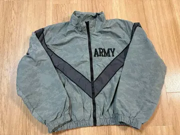 중고 ARMY 카모 패턴 나일론 자켓