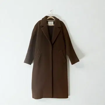 유나이티드 애로우즈 그린 라벨 릴랙싱 체스터 코트 브라운