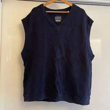 세이린 컴퍼니 코튼 베스트 네이비 사이즈 XL