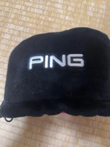 PING 아이언용 골프헤드커버 블랙