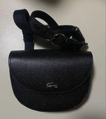 [새상품급] 라코스테 숄더백 파우치 블랙 숄더백 파우치