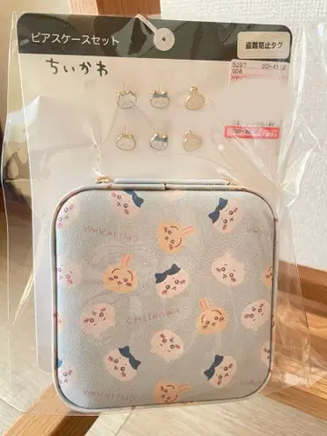 [ 미사용 새상품 ] 치이카와 (먼작귀) 귀걸이 케이스 세트 시마무라
