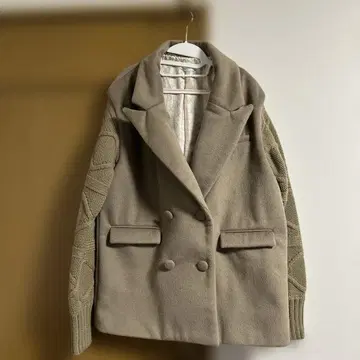 Darich 암 니트 멜톤 자켓