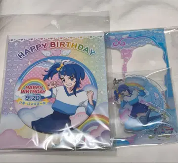 프리큐어 소라 스카이 벌스데이 아크릴 스탠드 캔뱃지