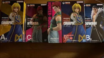 제일복권 헌터 x 헌터 A, B, C (2점), 라스트 원상 5점 세트