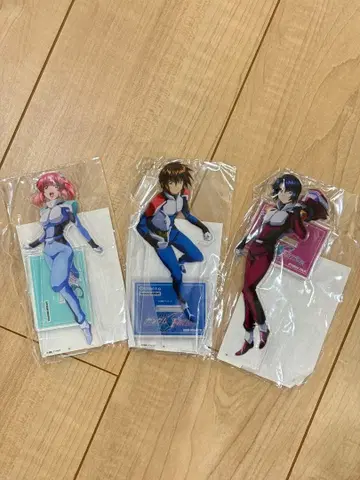 건담 SEED freedom 아크릴 스탠드 3체 세트