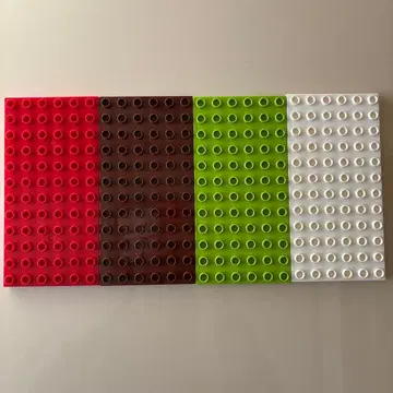 LEGO 듀플로 기초 플레이트 (중) 6X12