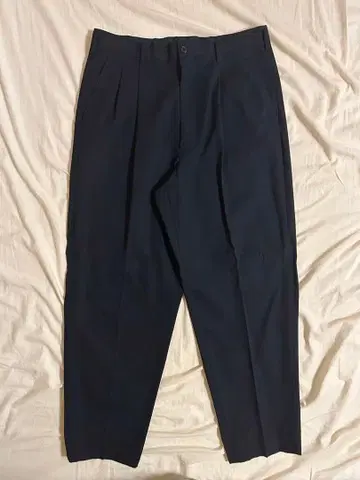 [ 레어 L ] 90s Ys for men 와이즈 2 턱 울 슬랙스 팬츠