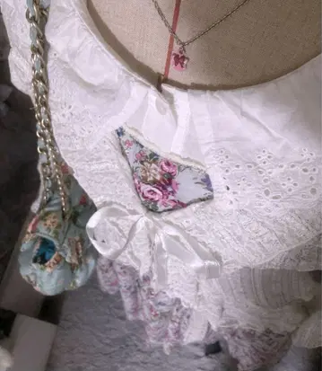 바비 원피스 꽃무늬 00s 공주풍 프릴