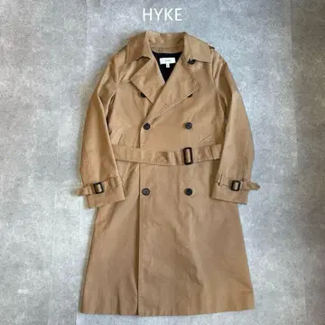 [새상품급] HYKE 하이크 여성용 트렌치코트 라이너 탈부착 가능 S