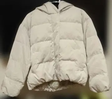 COMME CA ISM 아이보리 다운 자켓