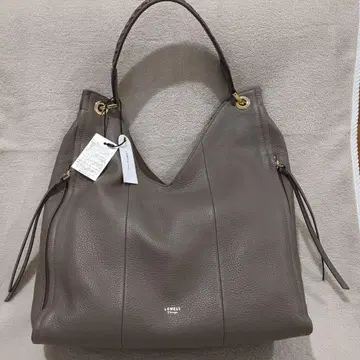 LOWELL 브라운 가죽 숄더백