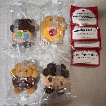 메이리 파라 마스코트 볼체인 가챠가챠 4종 세트