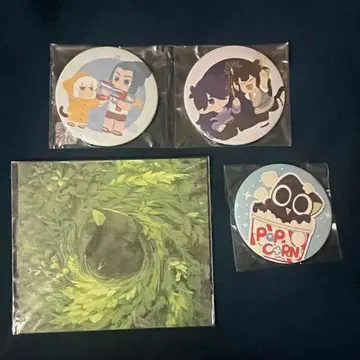 라소흑전기 색지 캔뱃지