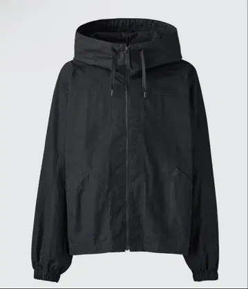 새상품 유니클로 U 후디드 블루종 블랙 XL UNIQLO u