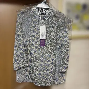 택 포함 새상품 KEITH 리버티 프린트 셔츠 38