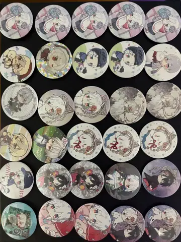 마후마후 캔뱃지 묶음 판매