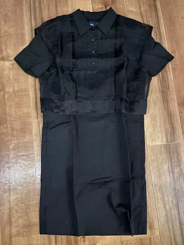 kalora 블랙 반팔 셔츠 사이즈 2