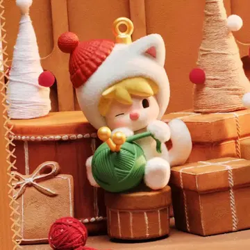 POPAMART Sweet Bean Holiday kitten 크리스마스