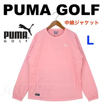 [ L ] 가을/겨울 푸마 골프 보온 충전솜 래글런 풀오버 자켓