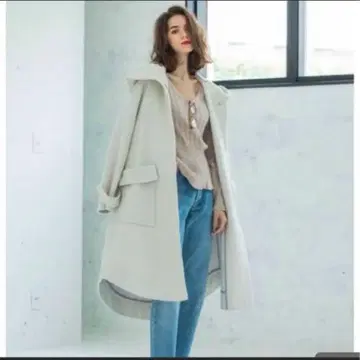 엠마 테일러 밀리터리 울 롱 코트