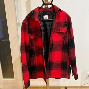 GAP 남성용 M 사이즈 체크 무늬 자켓 새상품급