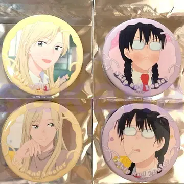 스킵과 로퍼 eeo Store 캔뱃지 1개 유즈키 마코토 4개 세트