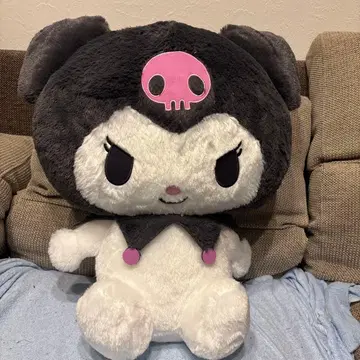 쿠로미 봉제 인형 스컬 디자인 약 40cm