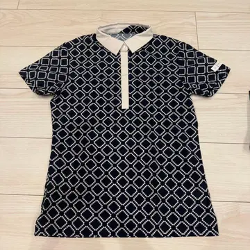 TAYLORMADE 여성용 피케 셔츠 네이비