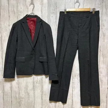 컴시즘 다크 그레이 싱글 팬츠 수트 [ S ]