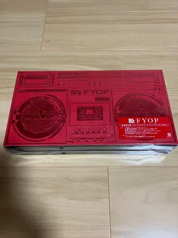 B'z 앨범 FYOP CD 외부 박스