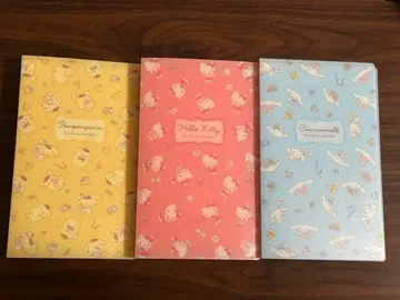 산리오 엔조이 아이돌 시리즈 뉴스레터 파일 3권 세트