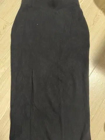 노블 리브 니트 타이트 스커트