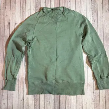 DENHAM 덴함 속기모 맨투맨 XS 올리브 그린