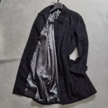 컨디션 최상 XL 남성용 서클 캐시미어 100% 스텐카라 코트 히요코 롱